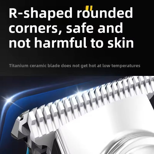 Professional Hair Clipper HighPower Motor Electric Fader Styling OilLubricated Precision Suitable Hair Cutting Balding Clippers Sculpting Razors