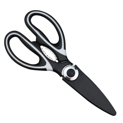Kitchen Scissors Stainless Steel Multifunctional Kitchen Household Scissors Bone Scissors Chicken Wings Fish Killing