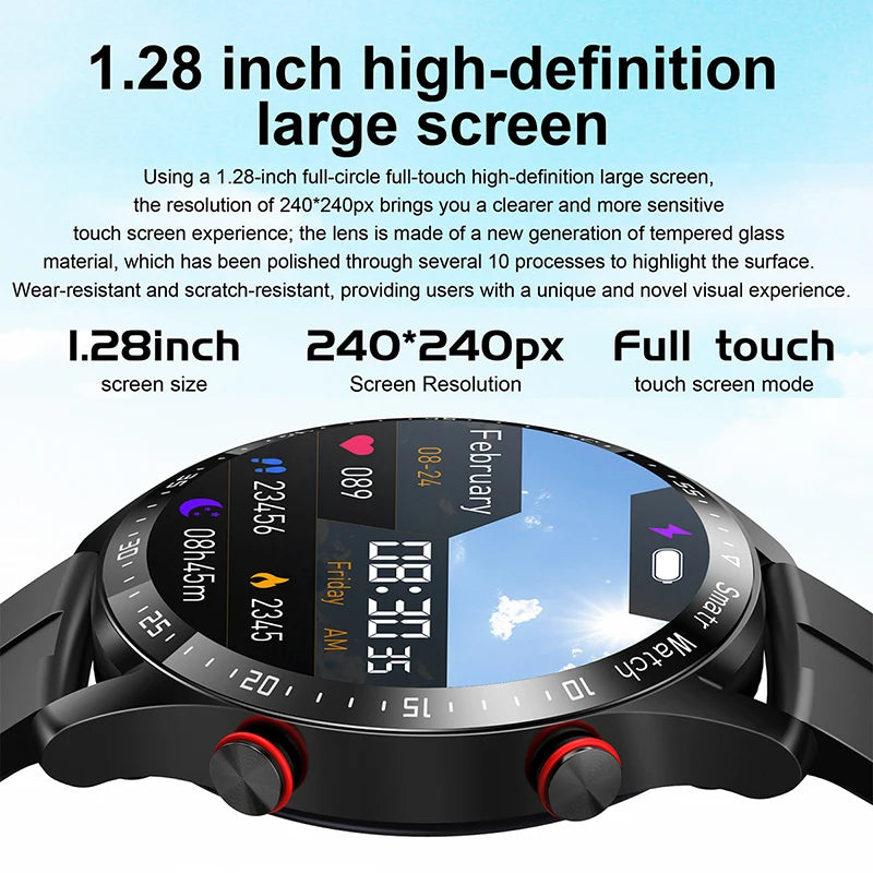 HW20 Smart Watch Bluetooth Call Wristwatch ECG+PPG Fitness Bracelet Heart Rate Blood Pressure Monitor Tracker Sports Smartwatch Men/Women Waterproof Smartwatch
