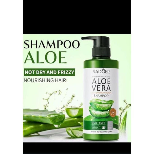 Aloe Vera Cleanser And Refreshing Mild SHAMPOO Portable Shampoo Scalp Health Care 500ml