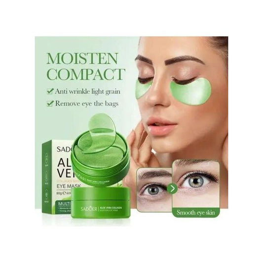 Aloe Vera Collagen Soothing, firming Eye Masks.