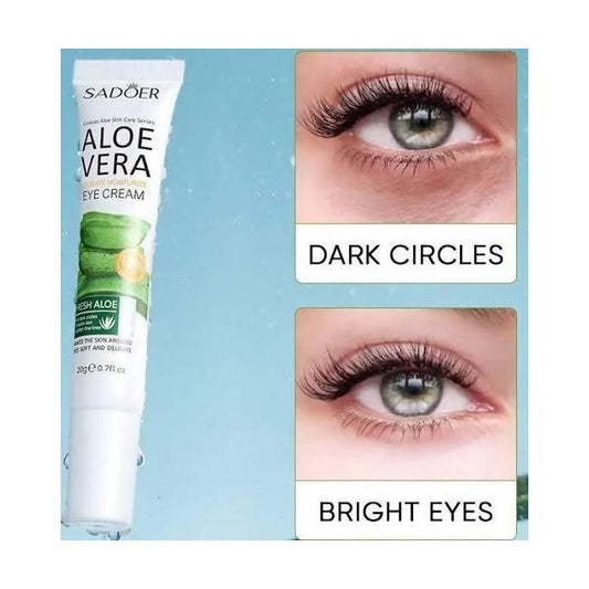 Aloe Vera Hydrated Eye cream for Dark Cycle Removal, Moisturizing and Anti-aging Eye Cream