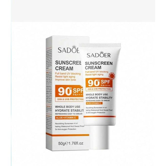 Aloe+Vitamin E SPF 90+ Sunscreen Cream