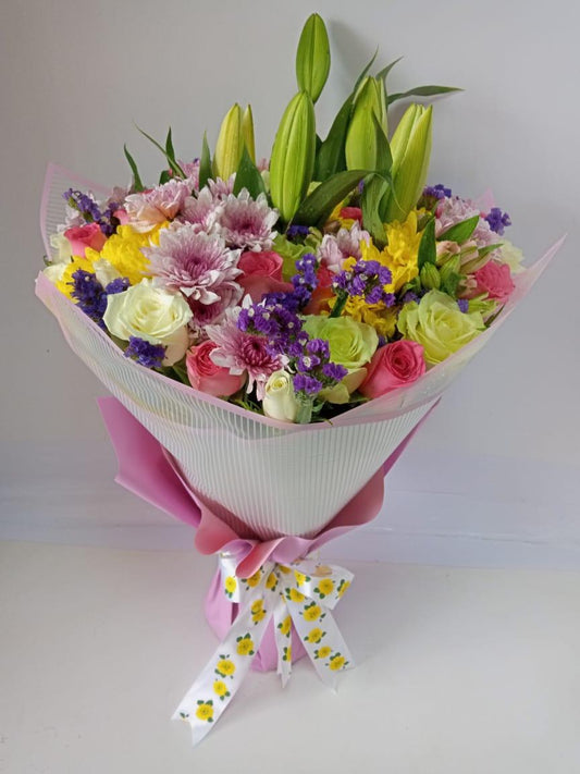 Always pink bouquet