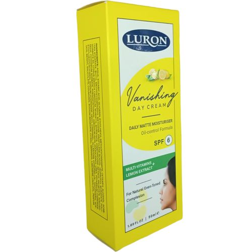 Luron Vanishing Day Cream DAILY MATTE MOISTURIZER Oil-Control