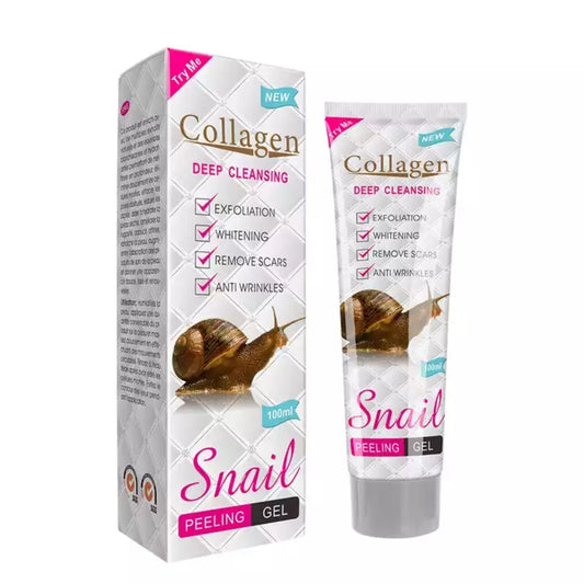 Pei Mei Collagen Snail Peeling Gel - Exfoliating Anti-Wrinkles Whitening Remove Scars Brightening