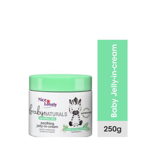 【Clearance Sale】Nice & Lovely Baby Naturals soothing Jelly-in-Cream Baby Jar - 250g
