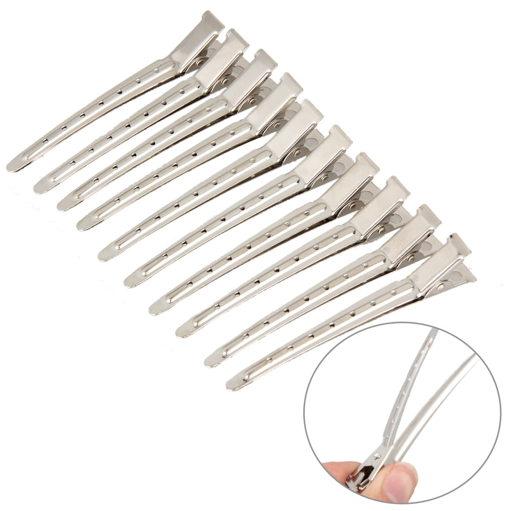 12 Pcs Hair Clips Headwear Stainless Hairdressing Clips Clamp Salon Hairpins DIY Hairs Styling Tools Hairpin Girls Fashion