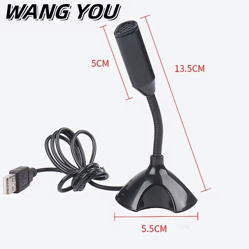 USB Microphone For Laptop And Computers Adjustable Studio Singing Gaming Streaming Mikrofon Stand Mic With Holder Desktop