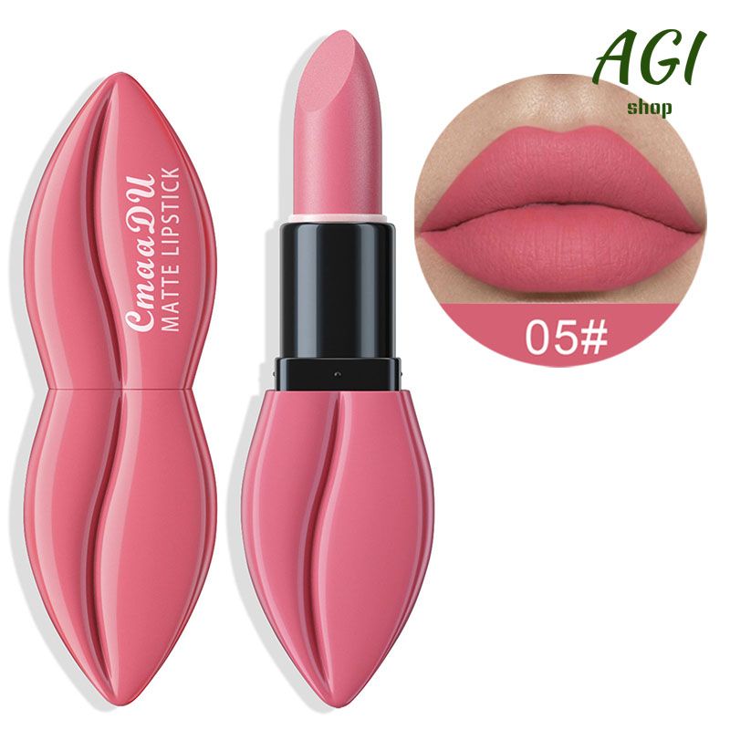 Waterproof Big Mouth Nude Matte Lipsticks Long Lasting Lip Stick Not Fading Makeup Lipgloss Red Velvet Lipstick Makeup Beauty Cosmetic Vitality Color Lipstick
