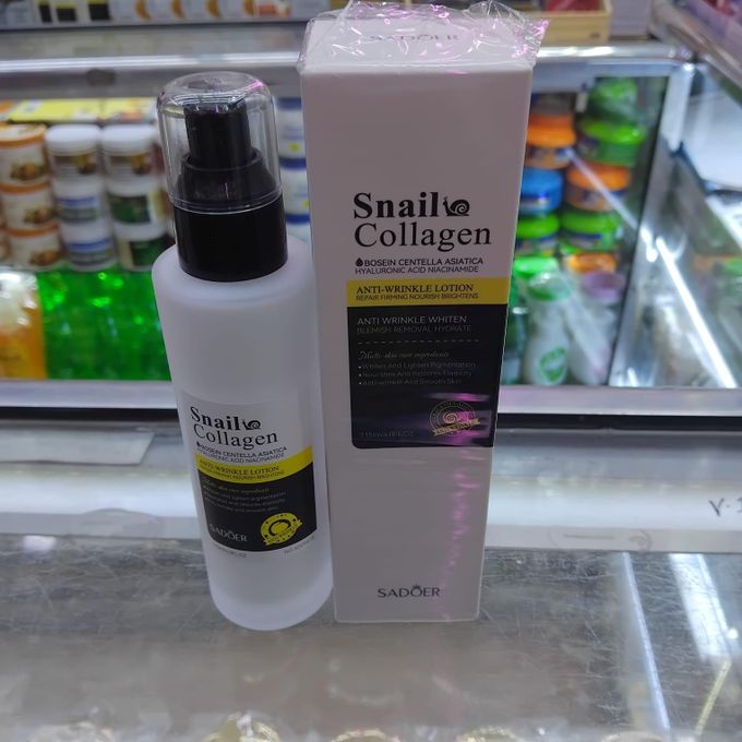 Anti wrinkle and blemish snail toner