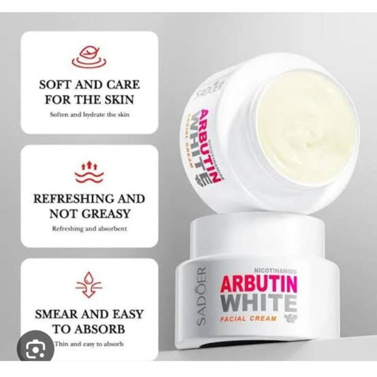 Arbutin White Facial Cream â€“ Brightening & Moisturizing Skin Care