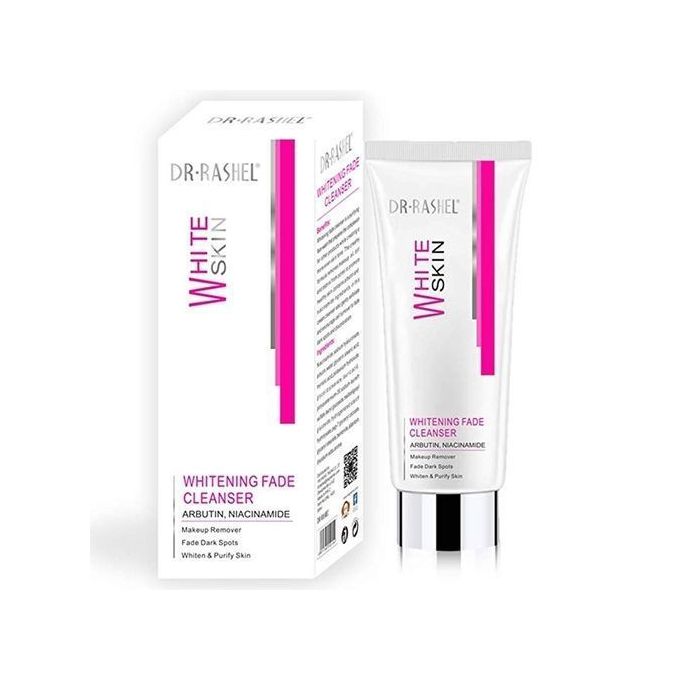Dr. Rashel Whitening Fade Cleanser Arbutin Niacinamide Makeup Remover Fade Dark Spots Face Wash Purify Skin