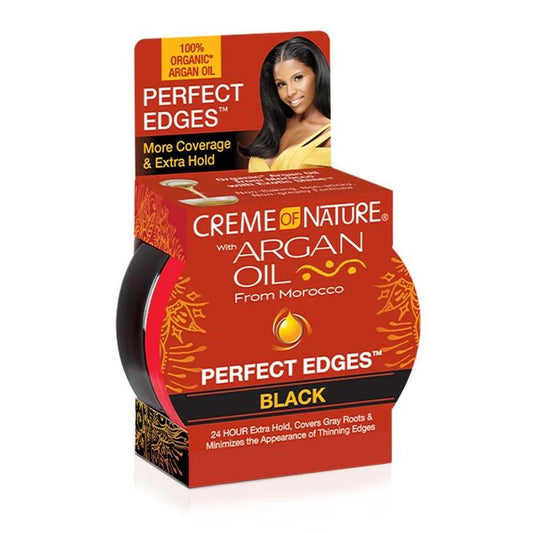 Argan Oil Perfect Edges Black Gel - 2.25oz