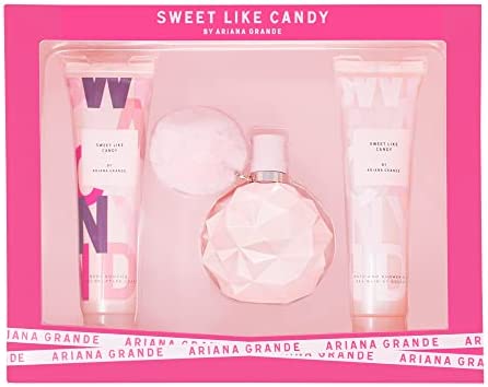 Ariana Grande Sweet Like Candy 3 Piece Gift Set With SG & Body Souffle