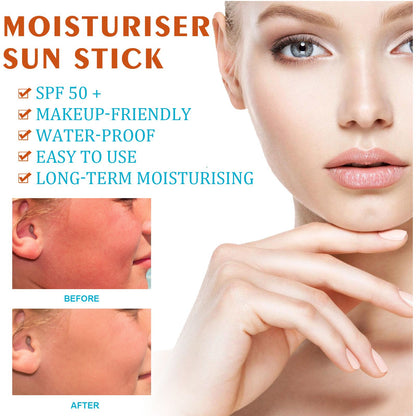 Moisturizer Sun Stick ,SPF50+,PA+++,Moistrurizing,Preventing dehydration and reduing the risk of sun damage