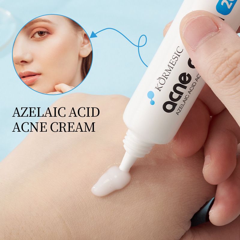 KORMESIC 20% Azelaic Acid Acne Treatment Cream - Fast-Acting Blemish Corrector for Breakouts, Fades Post-Acne Marks & Controls Excess Oil