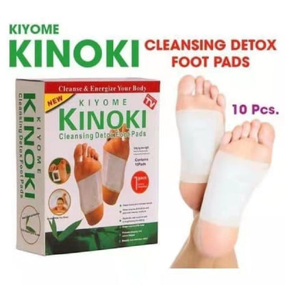 10pcs/box Detox Foot Patches Pads Body Toxins Feet Slimming Cleansing Herbal Body Health For Weight Loss