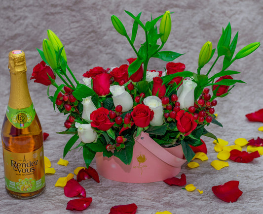 Asa Flower Basket and Rendez Vous Drink.
