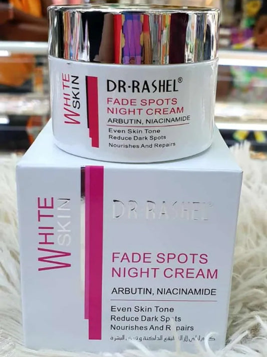 Dr. Rashel White Skin Fade Spots Night Cream Arbutin Niacinamide