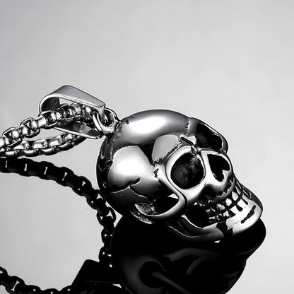 Oversized Skull Necklace Men'S Fashion Fashion Accessories