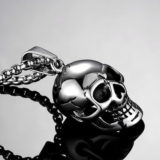 Oversized Skull Necklace Men'S Fashion Fashion Accessories