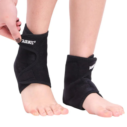 1Pair Tourmaline Self heating Far Infrared Magnetic Therapy Ankle Care belt Support Brace Heel Massager Foot Health Care