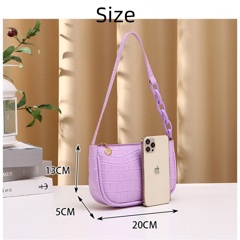 Women Handbags Underarm Bags Baguette Shoulder Bags Portable Classic Clutch Bag