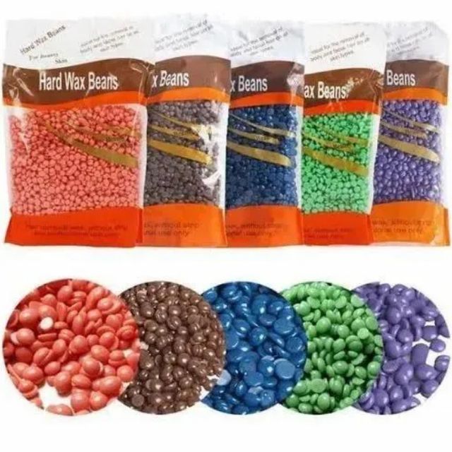 Hard Wax Beans Depilatory Hard Wax Beans Waxing Bikini/ Armpit/ Arm/ Legs Hair Removal Bean
