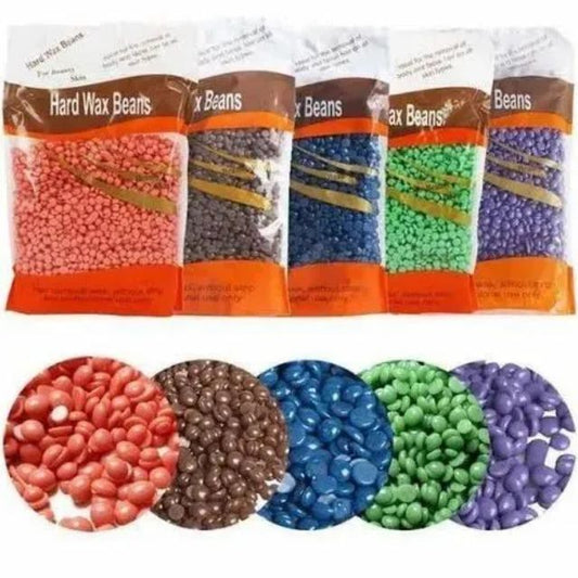 Hard Wax Beans Depilatory Hard Wax Beans Waxing Bikini/ Armpit/ Arm/ Legs Hair Removal Bean