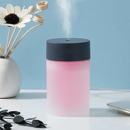 Mini Air Humidifier 260ML Aromatherapy Diffuser Portable Sprayer USB Essential Oil Atomizer LED Lamp