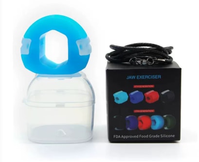 Jaw Muscle Exerciser Jaw Exercise Ball Food-grade Silica Gel JawLine Muscle Training Fitness Ball