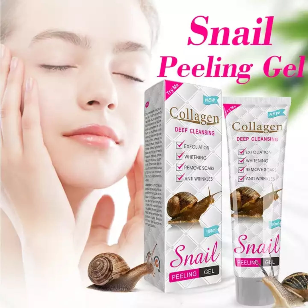 Pei Mei Collagen Snail Peeling Gel - Exfoliating Anti-Wrinkles Whitening Remove Scars Brightening