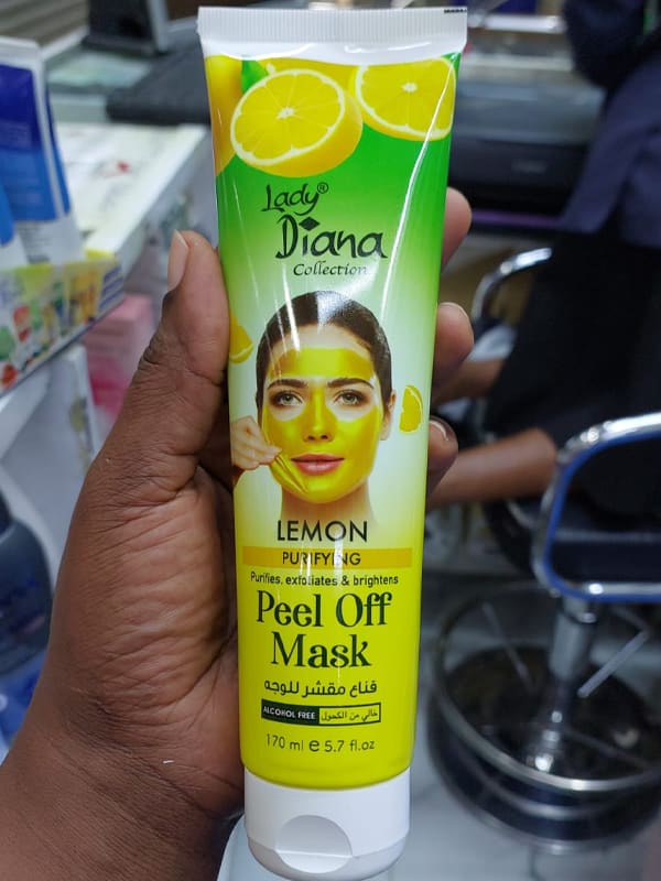 Lady Diana Lemon Purifying Face Mask 170ml Purifies Exfoliates And Brightens 170ml Detoxfying Purifies Exfoliates And Brightens 170ml Alcohol Free Face Mask