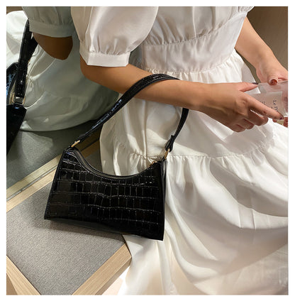 Bags for Women Retro Casual Women's Totes Shoulder Bag Fashionable Exquisite Shopping Bag PU Leather Chain Handbags