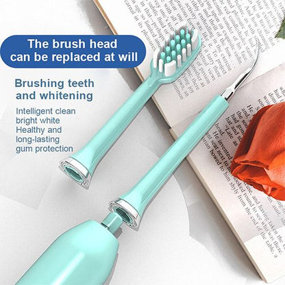 Ultrasonic Electric Toothbrushes Waterproof USB Charger Electric Ultrasonic Dental Calculus Remover Teeth Cleaner Dental Cleaning Teeth Whitening Scaler Dental Tartar Remover Oral Care