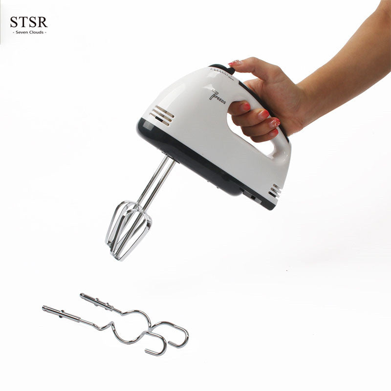 2025 New 7 Speed Electric Hand Egg Beater Automatic Mixer Machine Blender Whisk Kitchen Appliances