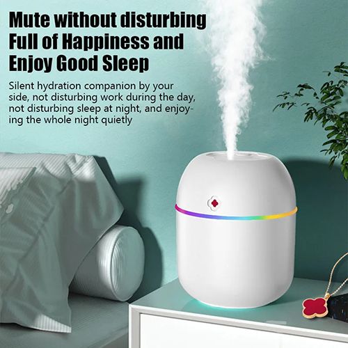 220ML Air Humidifier Home USB Bottle Aroma Essential Oil Diffuser LED Backlight For Home Car USB Fogger Mist Maker with LED Night Lamp 2023 Mist Maker Refresher
