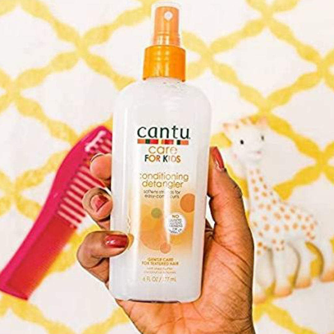 Cantu Care For Kids Conditioning Detangler For Textured Hair, For Curls, Coils & Waves