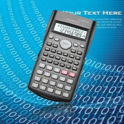 Scientific Calculator with 240 Functions and 2-Line Screen Multi-purpose Portable Student Calculator for Math Teaching ,Display Digital LCD Scientific Calculator