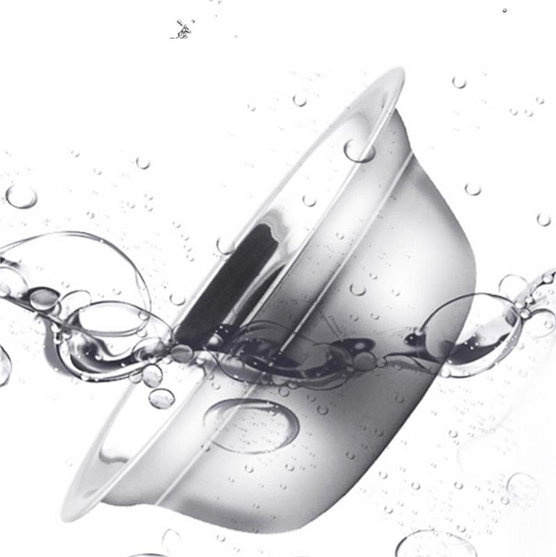 Feeding & Watering Supplies Dog Bowl Cat Double Bowl Wheat Straw Bite And Dirt Resistant Pet Double Bowl Stainless Steel Feeder Drink Water