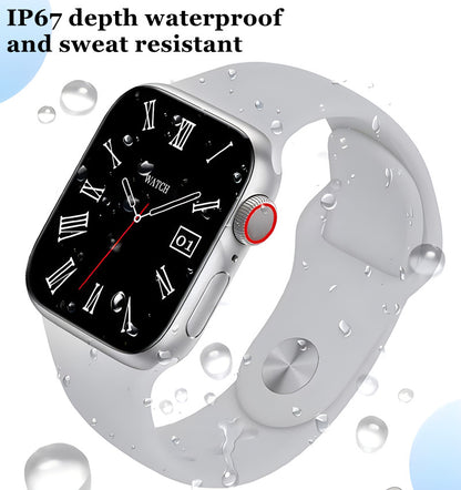 RichRipple T55 Pro Max 2 in 1 Smart Watch&Earphones Men Women Bluetooth Calling Blood Pressure Heart Rate Monitor Sports Fitness Bracelet Smartwatch+Free Gift Bluetooth Earphone