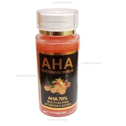 AHA Whitening Serum 70% Multi Alpha Mydroxy Acids Brightening with Vitamin C Collagen Arbutin Glutathione