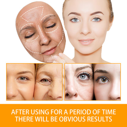 JAYSUING Turmeric Face Cream Anti-aging Anti-Wrinkle Brightening Lifting Facial Cream Antioxygen Repair Facial Serum Moisturizing Cream Face Neck Skin Care Cream