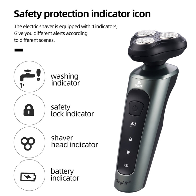 New Arrival 4 in 1 Multifunctional Electric Shaver Beard Nose Trimmer Waterproof Electric Razor Rechargeable Shaver For Men