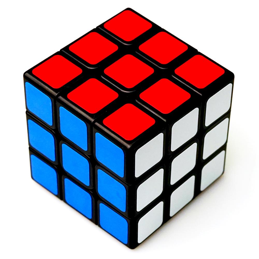 PADEL High Quality Professional Rubik's Cube 3x3x3 Quick Turn Rubik's Cube Pocket Puzzle Durable Design Rubik's Cube for Kids to Improve Cognitive Skills Perfect Toy Gift