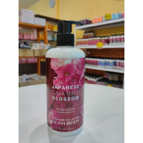 My Dear Body Japanese Cherry Blossom Shower Gel, Body Splash, Body Cream and Body Lotion Sweet Fresh Scent Keep Fresh Body Washes 4 in 1 Signature Collection Body Luxuries