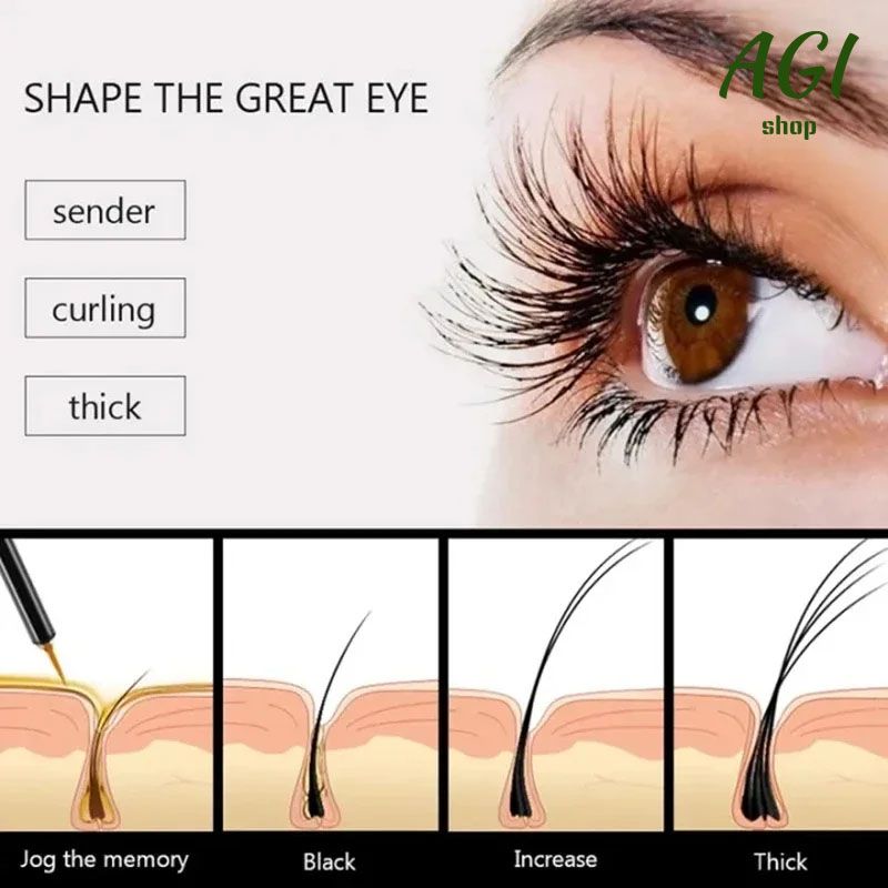 Enhancer Eyelash Growth Serum Treatment Eyelash Beauty Health Growth Powerful Makeup Lengthening Thicker Lashes Natural Curling Lash Lifting Care Product