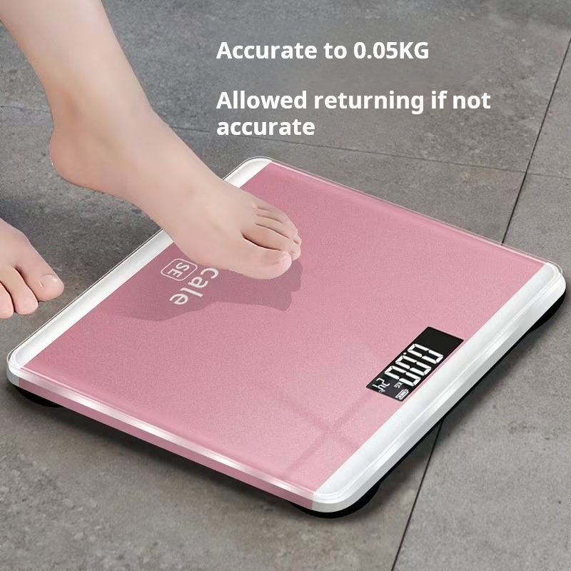 Gradient colorWeight scales Household human body electronic scales Accurate electronic weighingUSBCharging