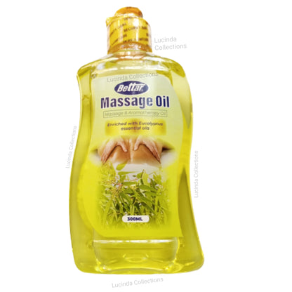 Bettar Massage & Aromatherapy Oil With Eucalyptus Essential Oils